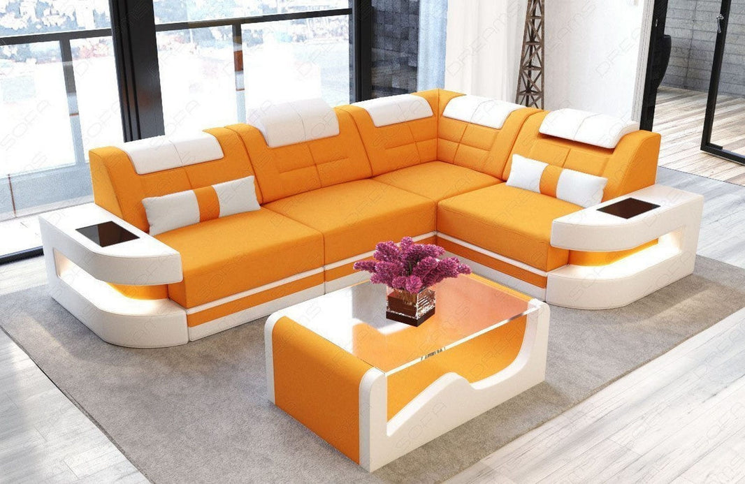 Stoff Ecksofa Como L-Form