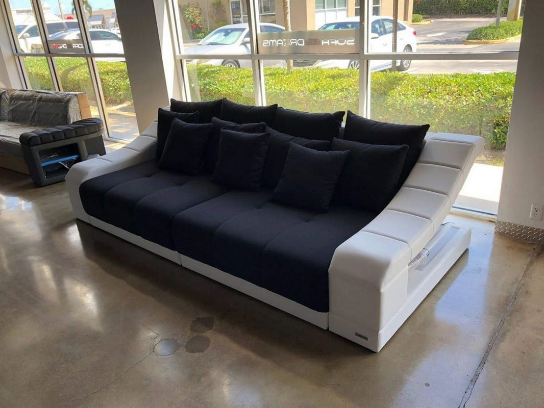 Bigsofa Turino in Stoff