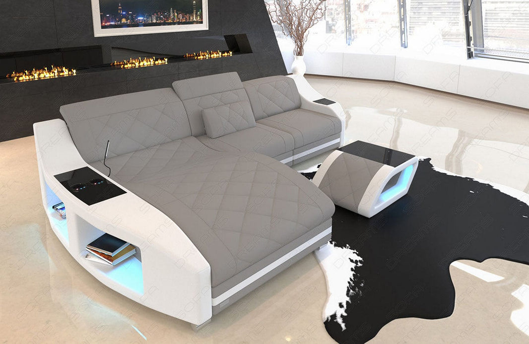 Couch Swing L-Form in Stoff