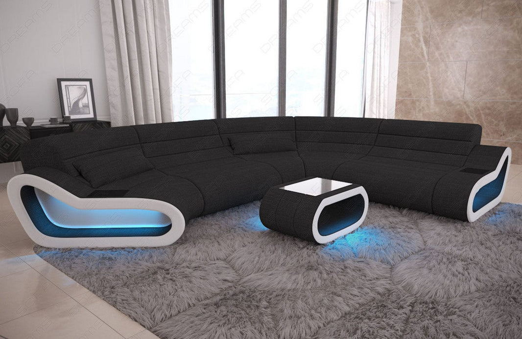 Stoff Couch Concept C-Form