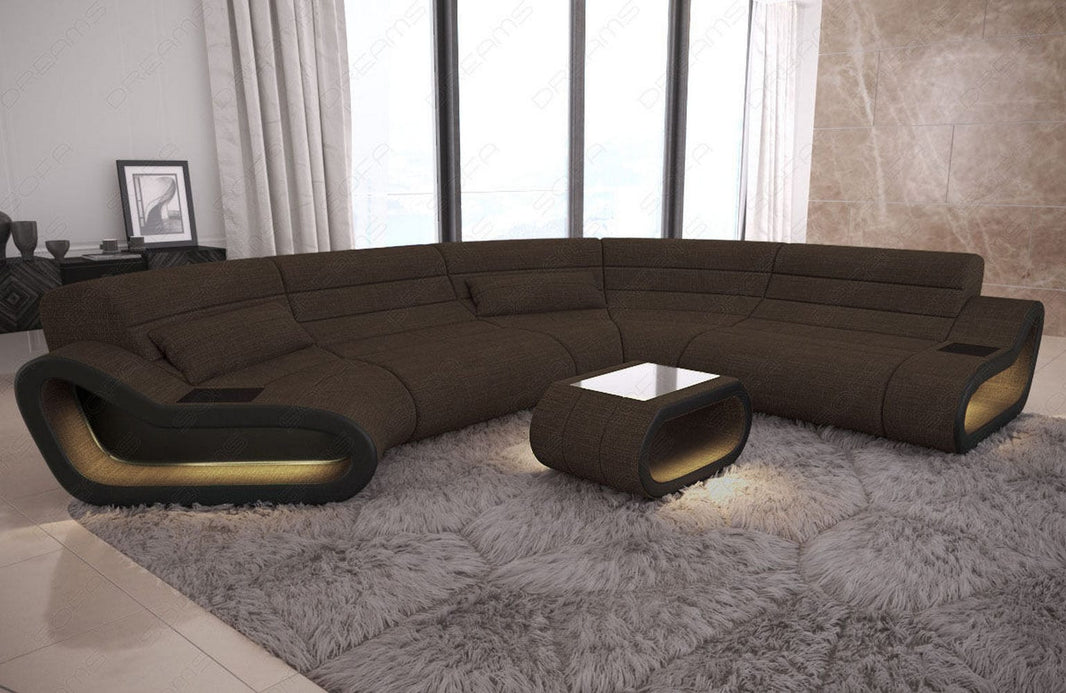 Stoff Couch Concept C-Form