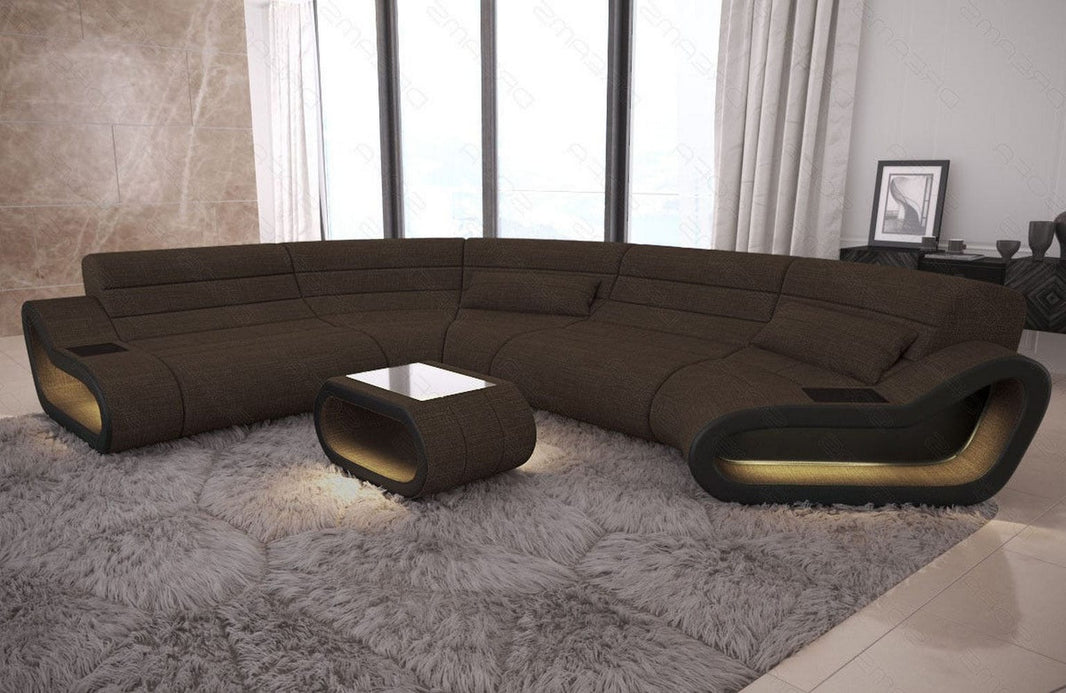 Stoff Couch Concept C-Form