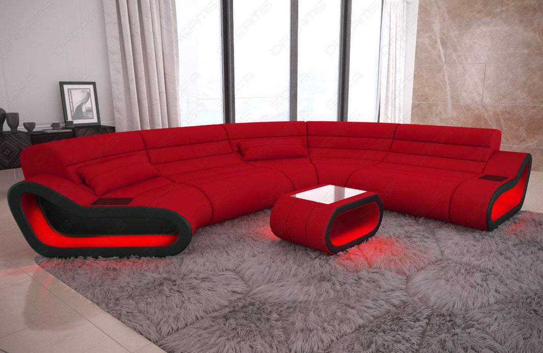Stoff Couch Concept C-Form