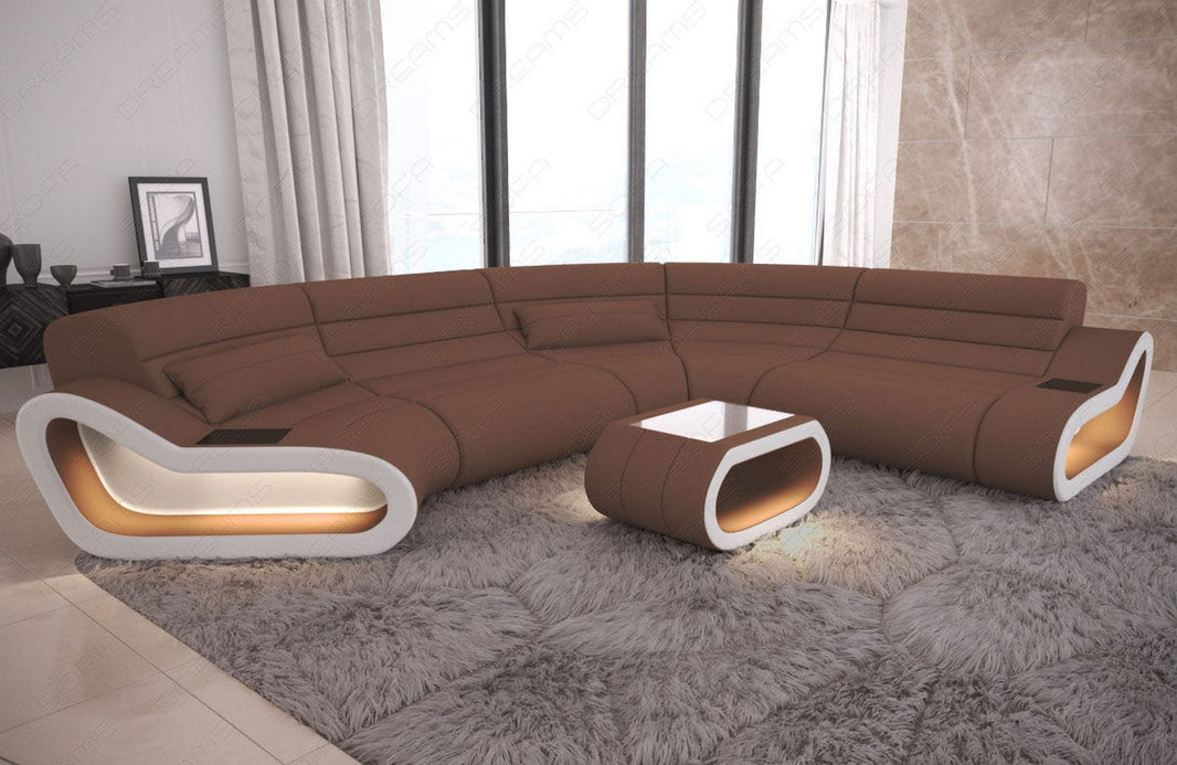 Stoff Couch Concept C-Form