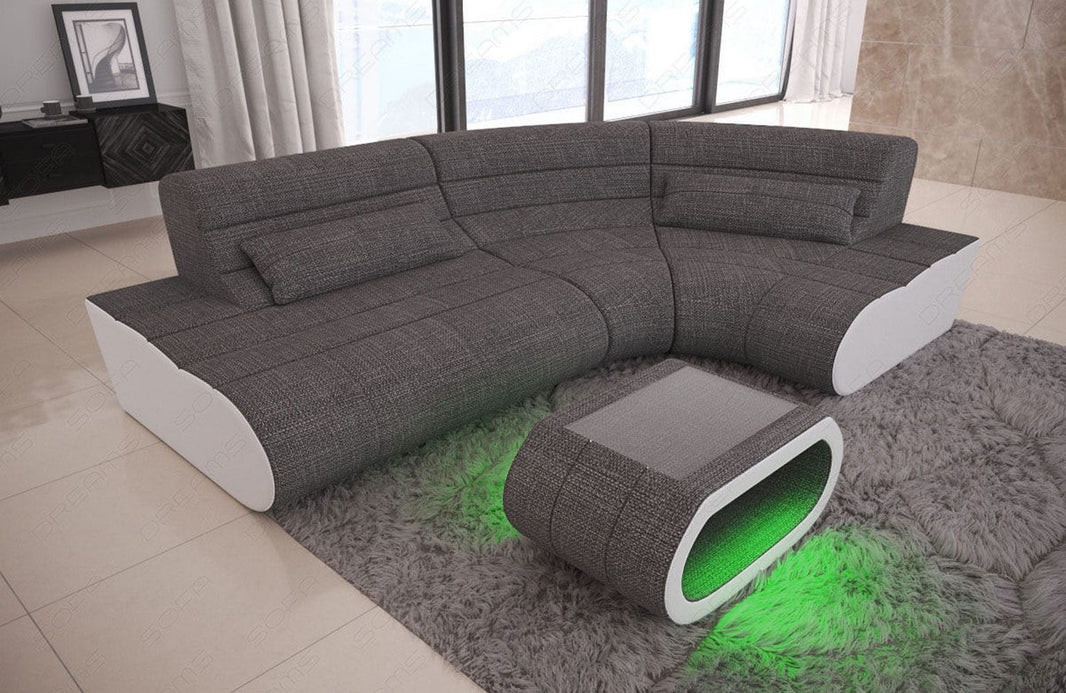 Mini Stoff Ecksofa Concept L-Form