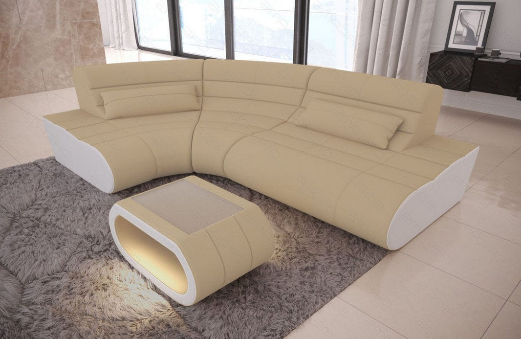 Mini Stoff Ecksofa Concept L-Form