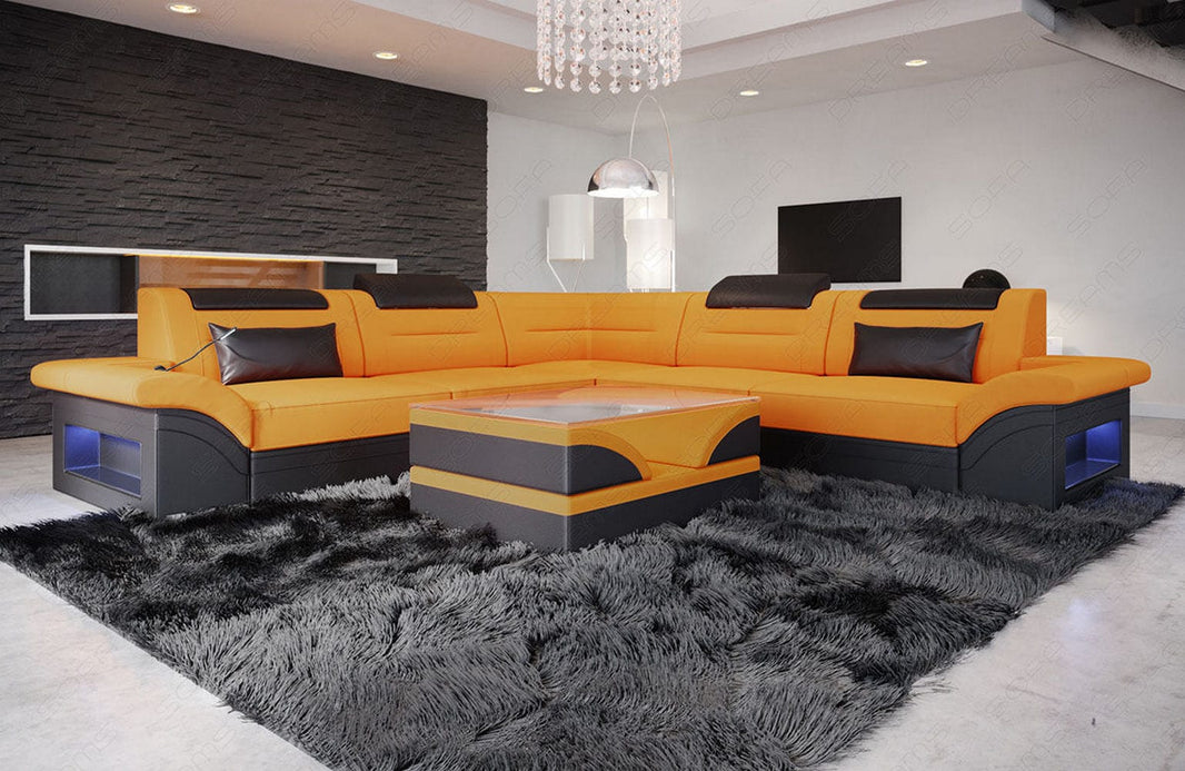 Stoff Ecksofa Brianza L-Form