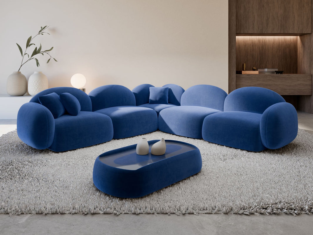 Ecksofa Mirello L-Form aus Stoff