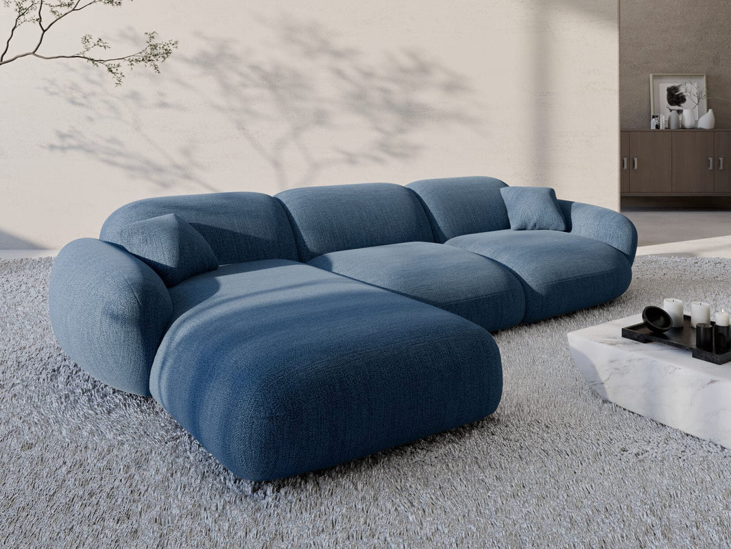 Ecksofa Alcazar L-Form aus Stoff Kurz
