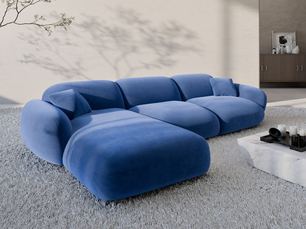 Ecksofa Alcazar L-Form aus Stoff Kurz