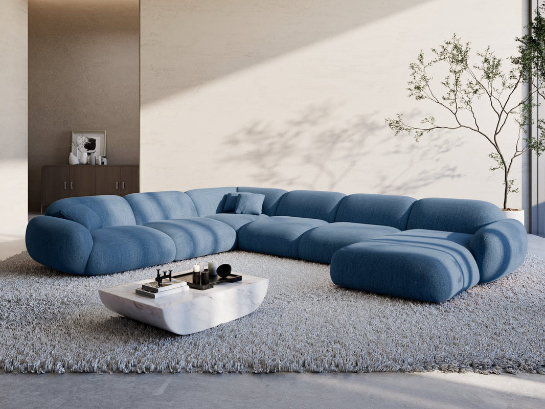 Wohnlandschaft Alcazar XXL U-Form in Stoff