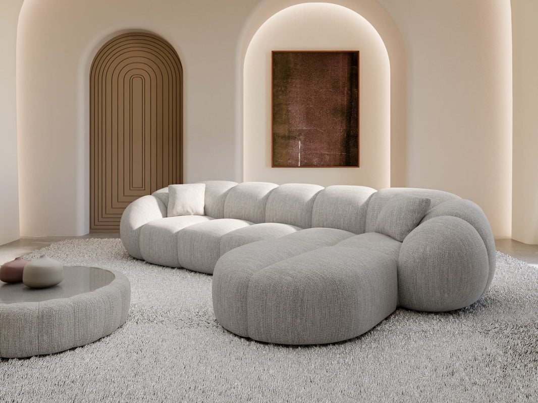 Stoff Ecksofa Valderosa L-Form