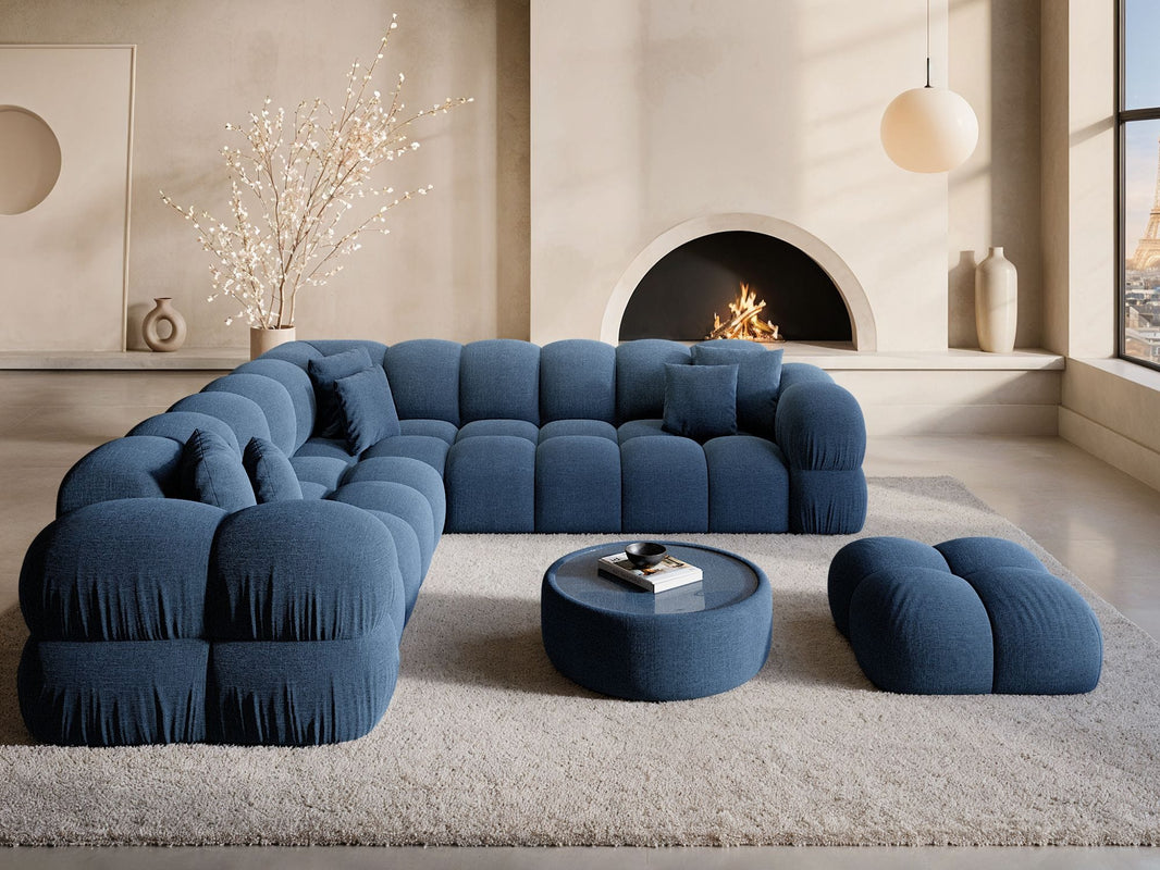 Couch Monteverde L-Form in Stoff