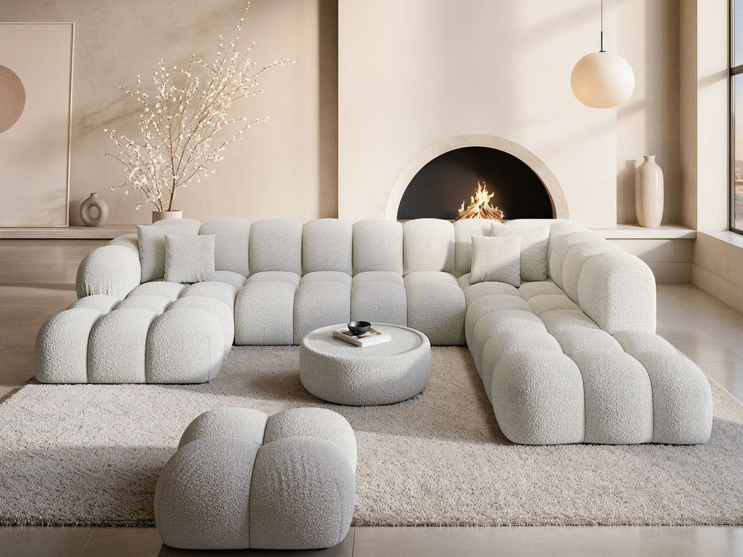Wohnlandschaft Monteverde Lounge U-Form in Stoff