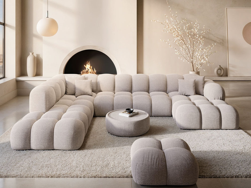 Wohnlandschaft Monteverde Lounge U-Form in Stoff