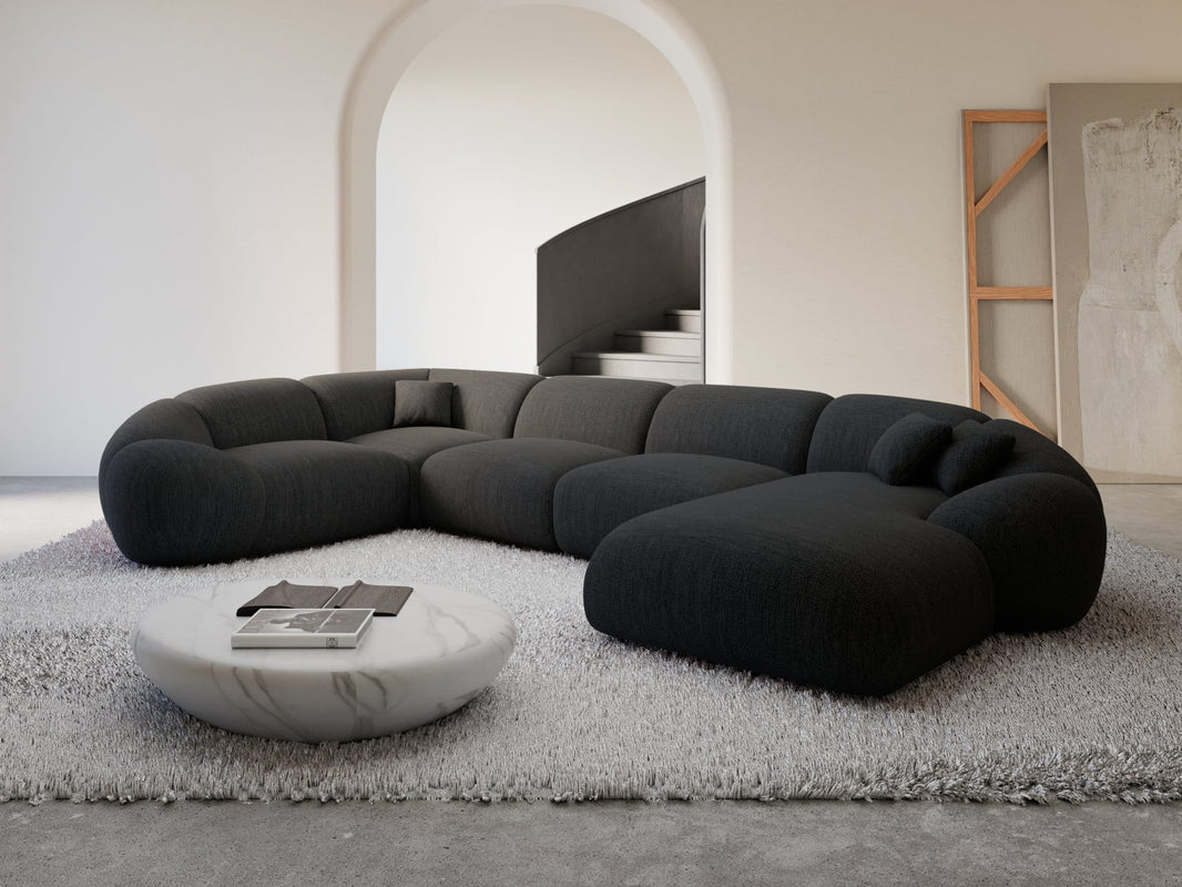 Wohnlandschaft Solverde XL U-Form in Stoff
