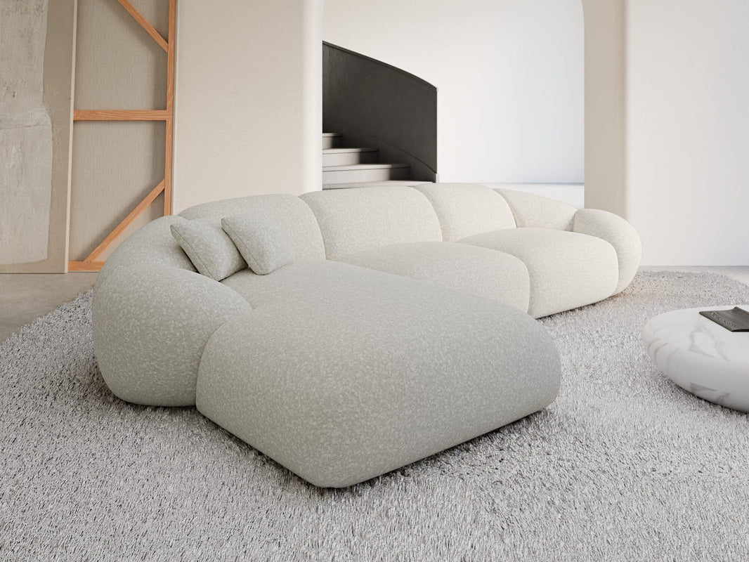 Stoff Ecksofa Solverde L-Form