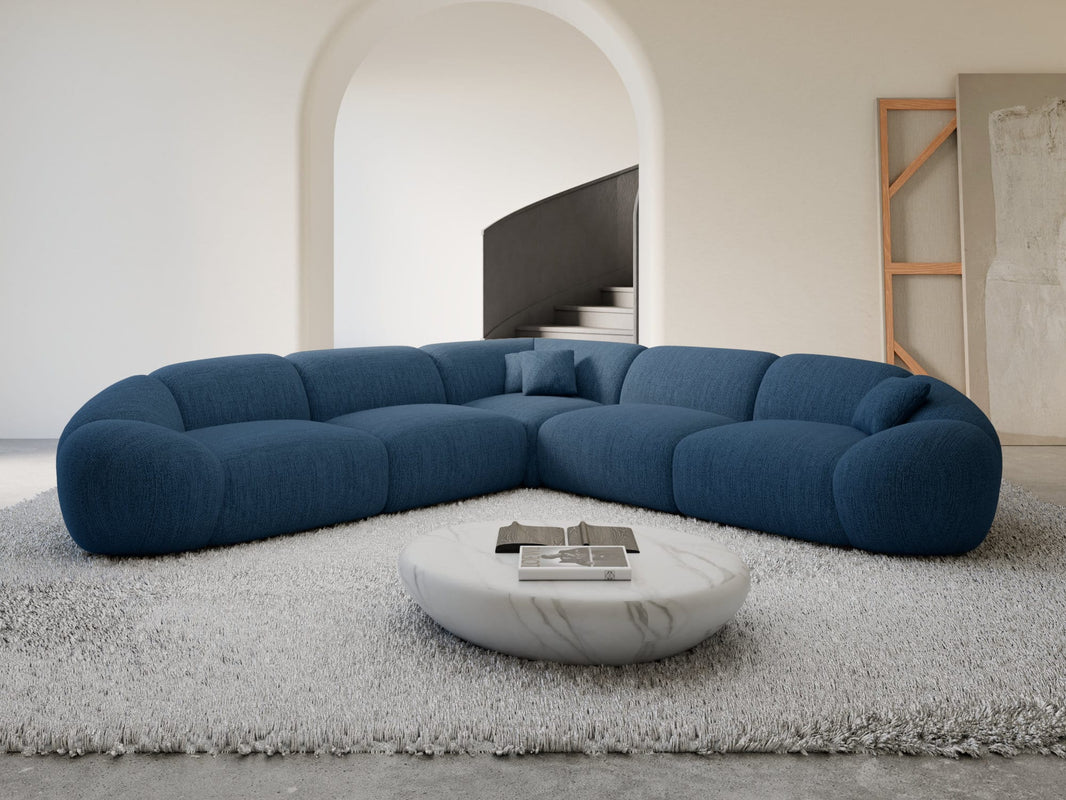 Ecksofa Solverde L-Form aus Stoff