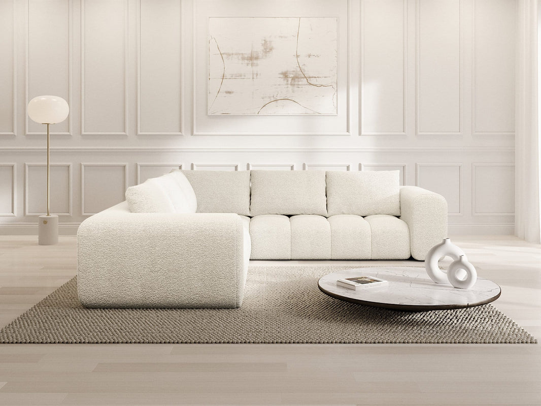 Couch Casaluna L-Form in Stoff