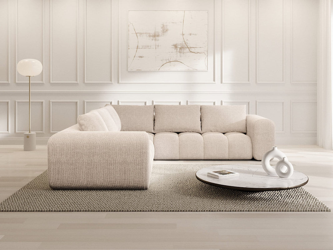 Couch Casaluna L-Form in Stoff