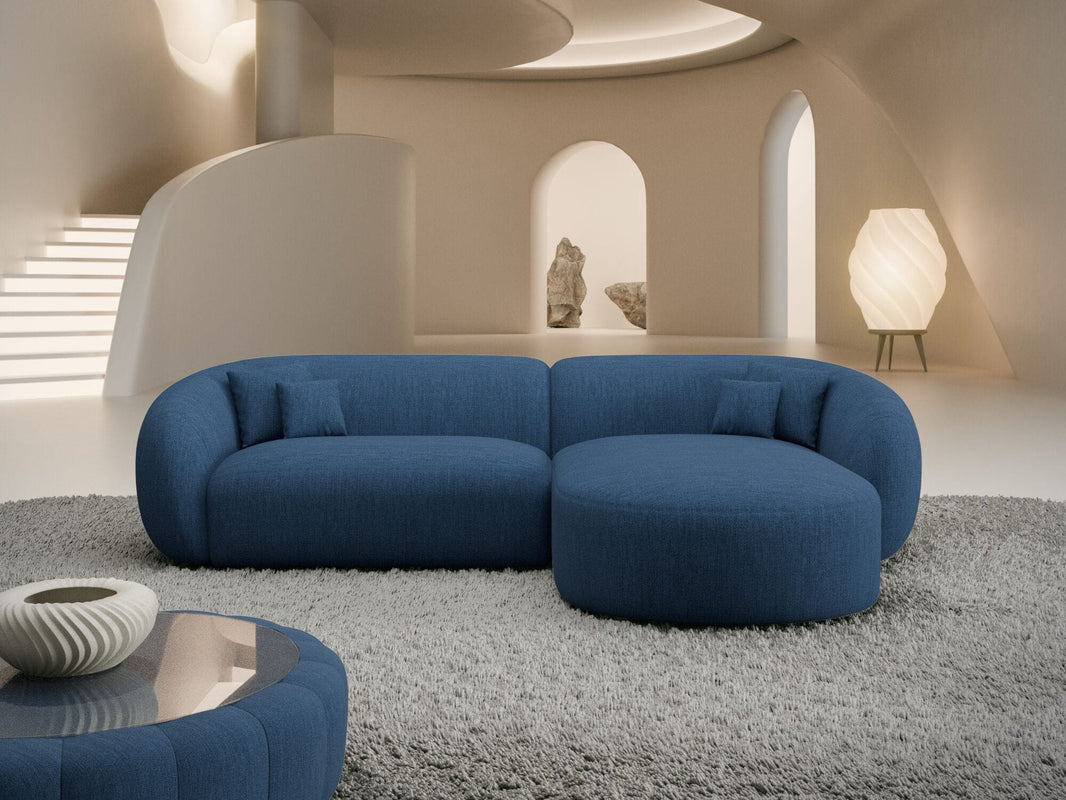 Stoff Ecksofa Sorelia L-Form Kurz