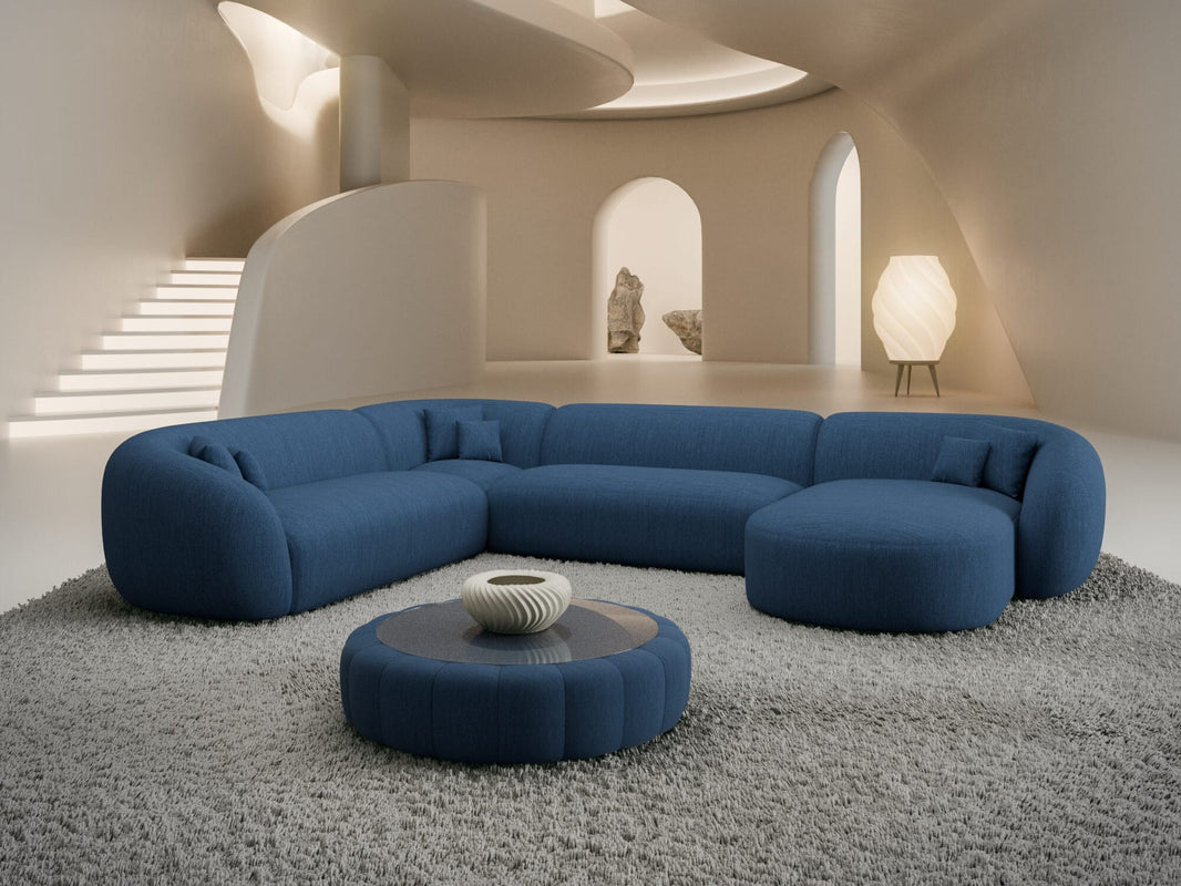 XXL Wohnlandschaft Sorelia U-Form aus Stoff