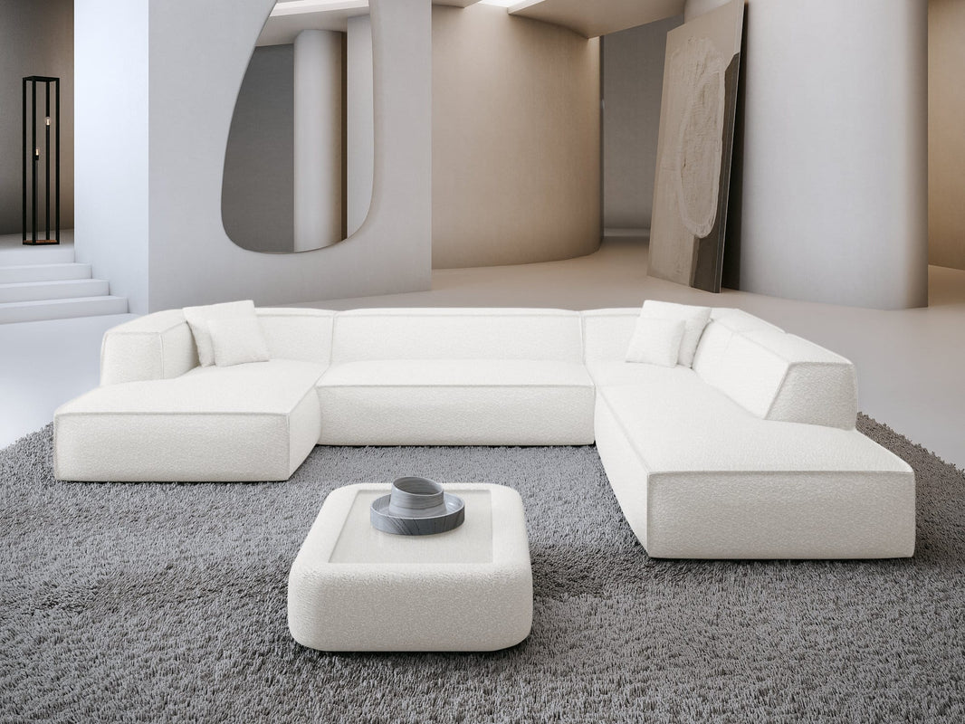 Wohnlandschaft Liranda Lounge U-Form aus Stoff