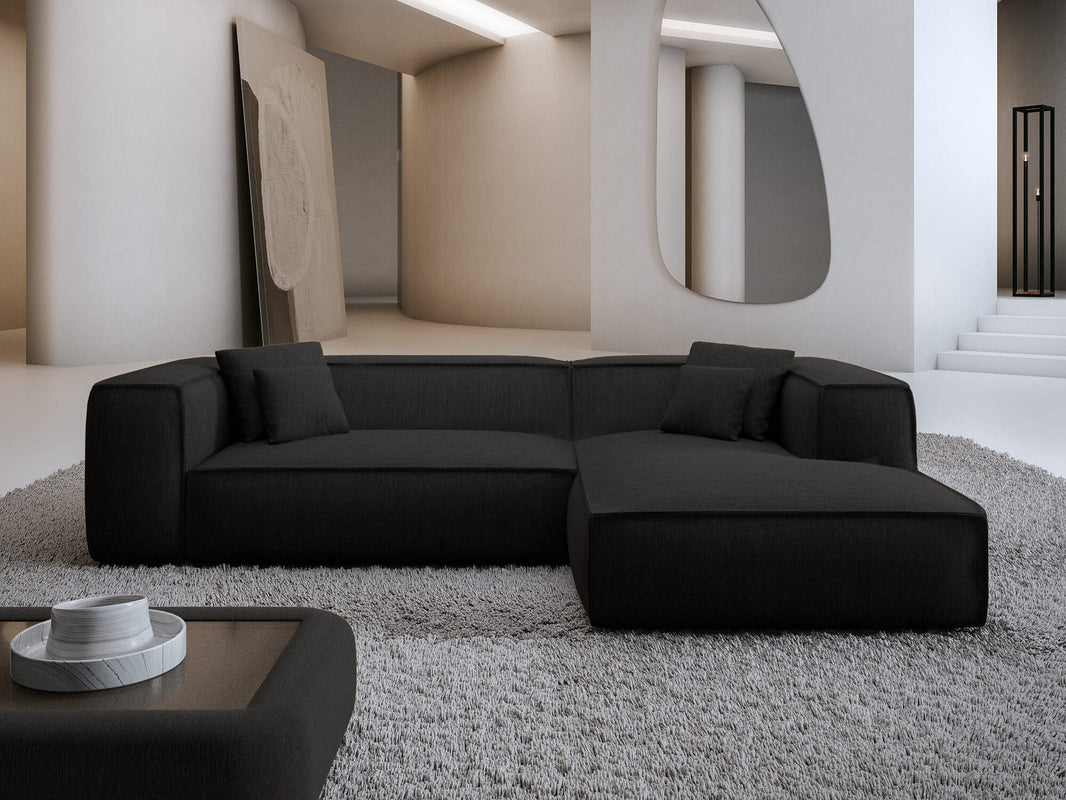 Ecksofa Liranda L-Form aus Stoff