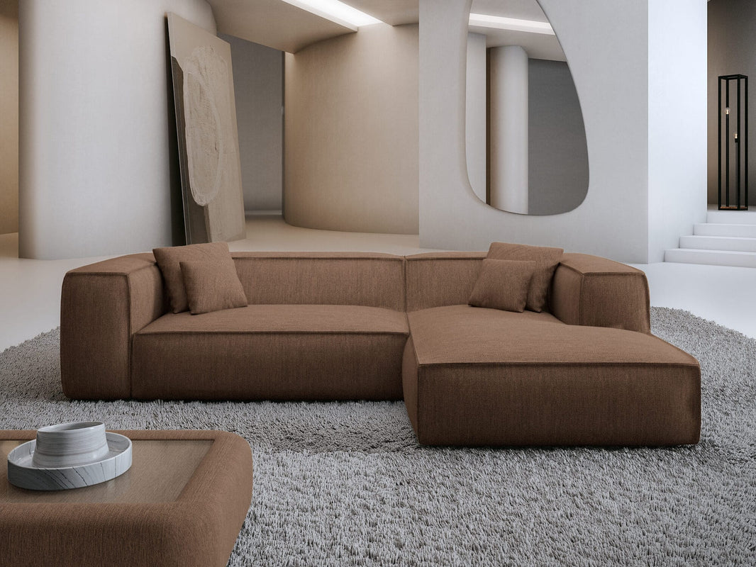 Ecksofa Liranda L-Form aus Stoff