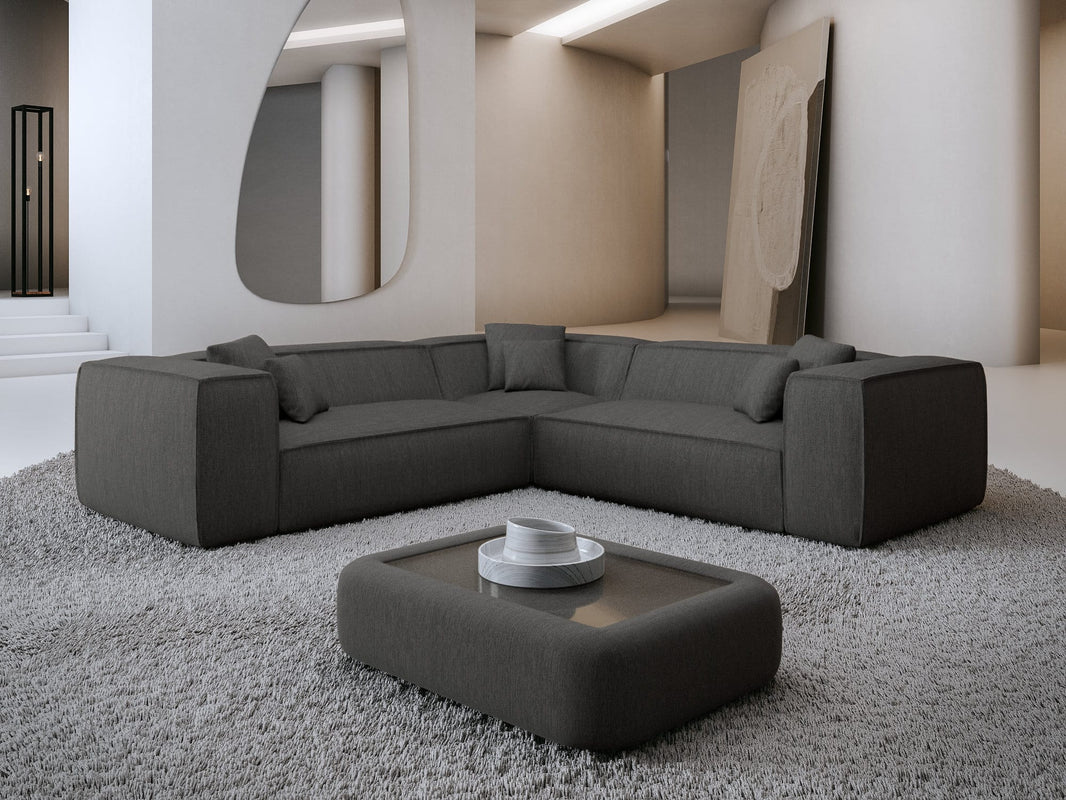 Stoff Ecksofa Liranda L-Form