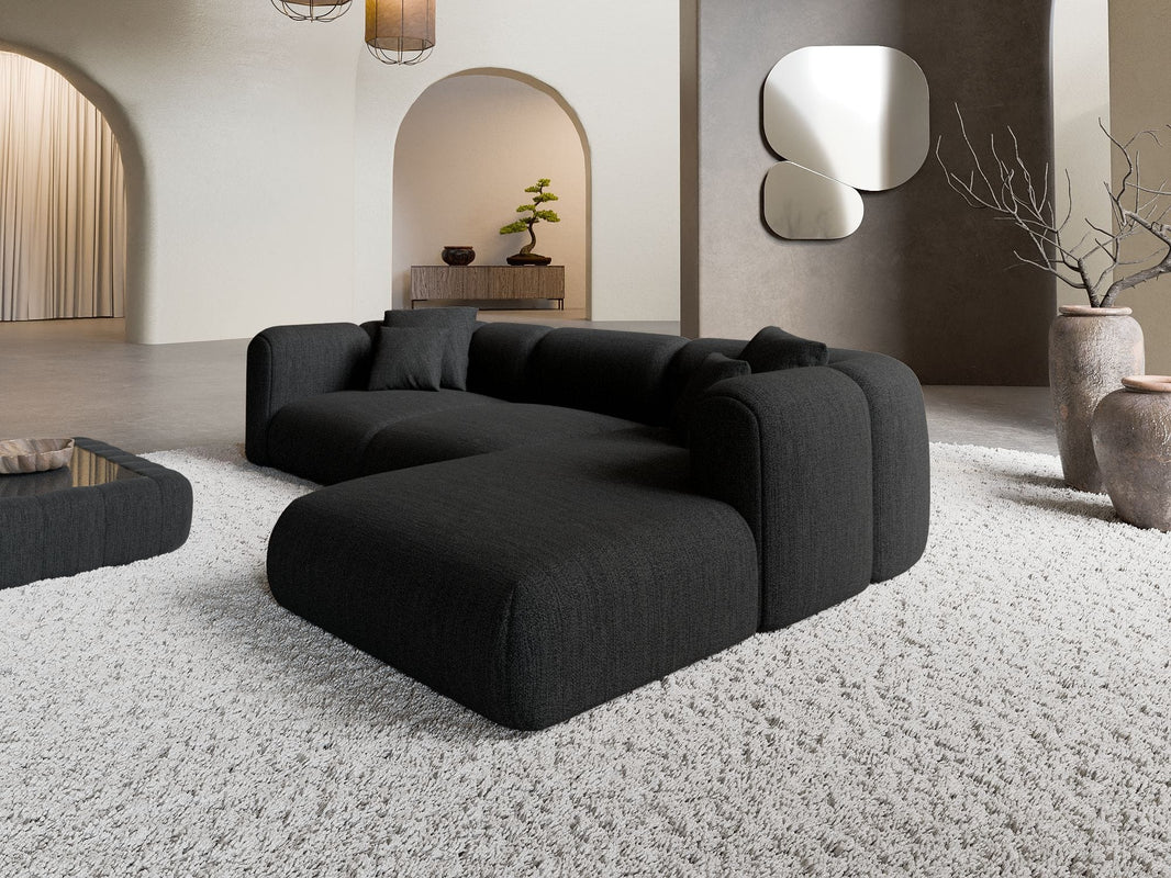 Ecksofa Venturia L-Form aus Stoff