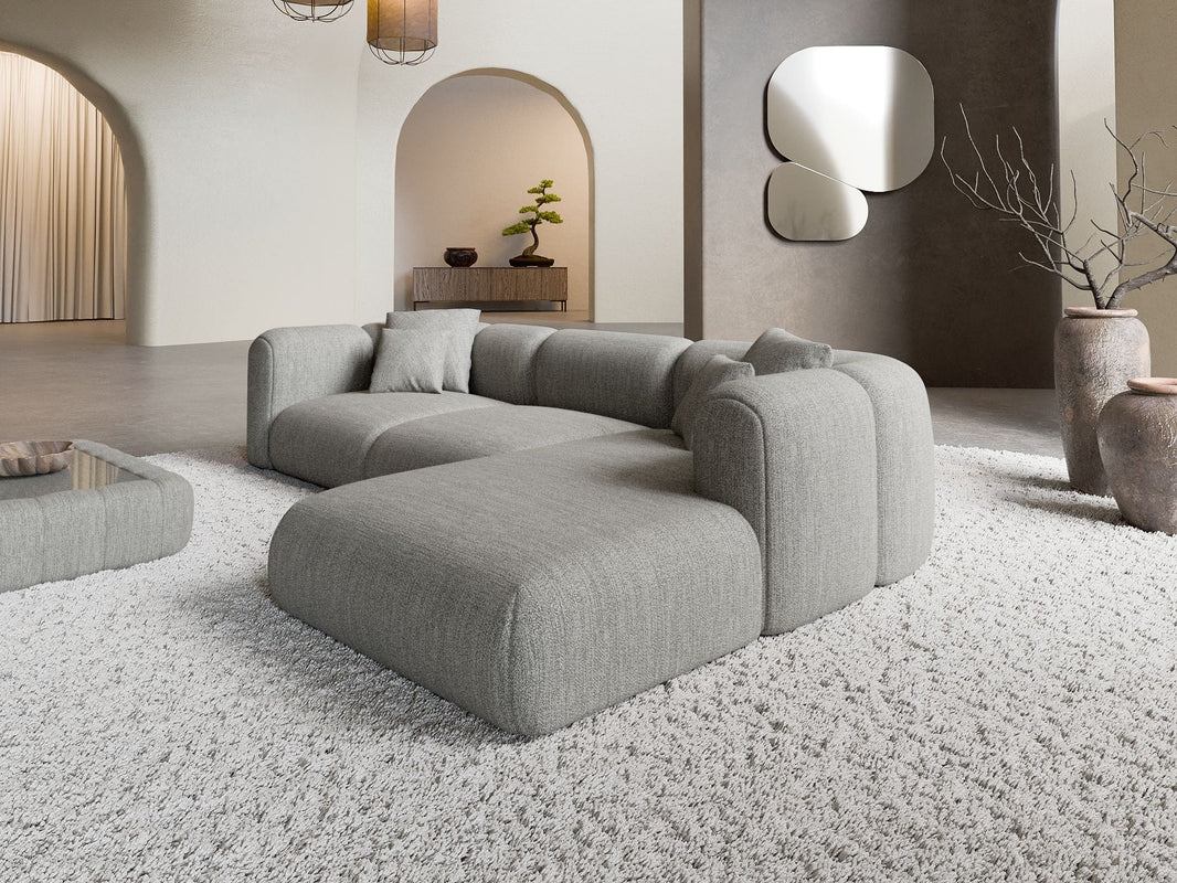 Ecksofa Venturia L-Form aus Stoff