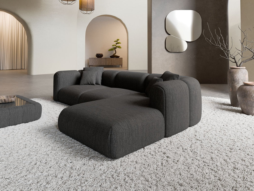 Ecksofa Venturia L-Form aus Stoff