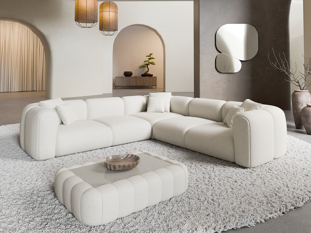 Stoff Ecksofa Venturia L-Form