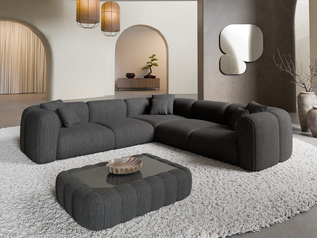Stoff Ecksofa Venturia L-Form