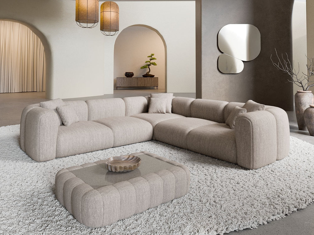 Stoff Ecksofa Venturia L-Form