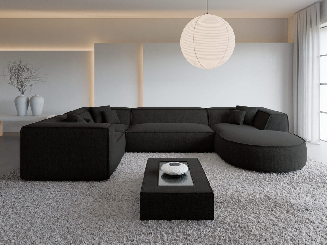 Wohnlandschaft Monterola XL U-Form in Stoff