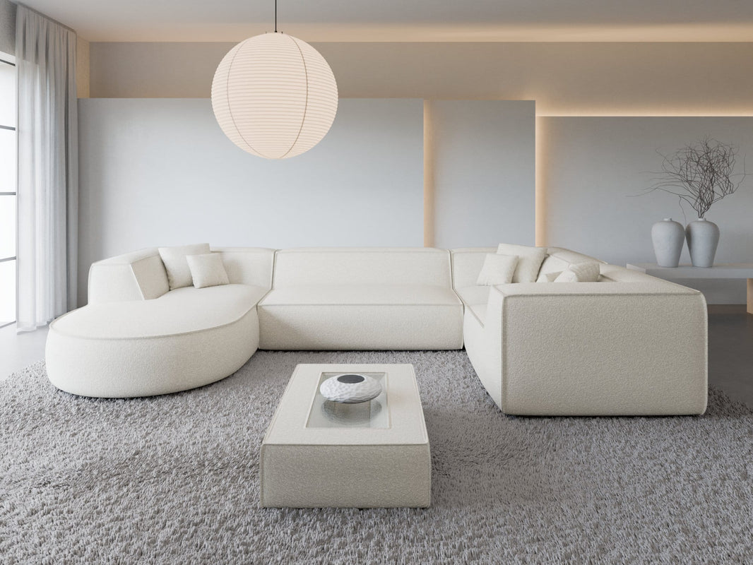 Wohnlandschaft Monterola XL U-Form in Stoff