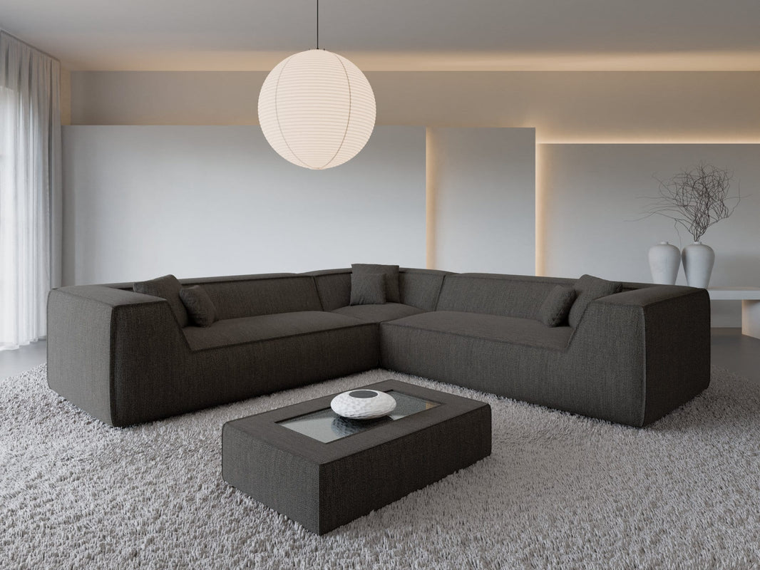 Ecksofa Monterola L-Form aus Stoff