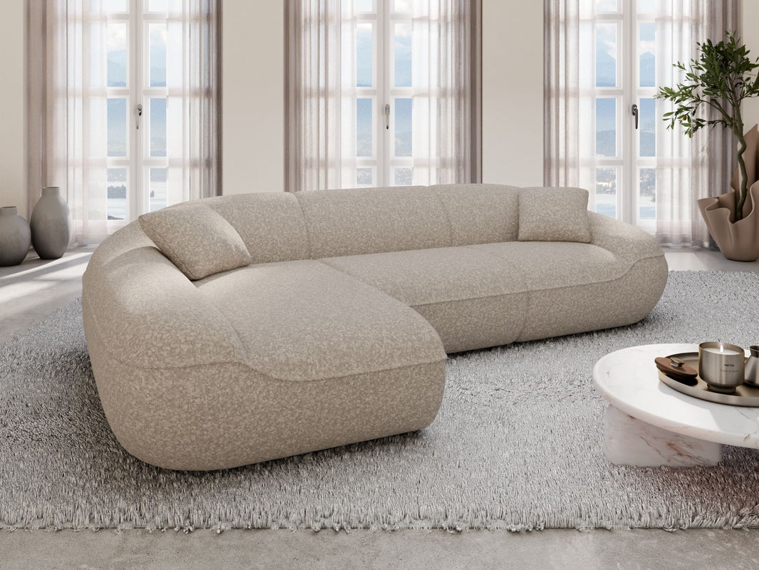 Ecksofa Solmare L-Form aus Stoff