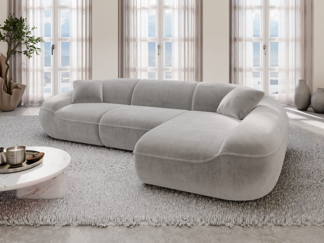 Ecksofa Solmare L-Form aus Stoff