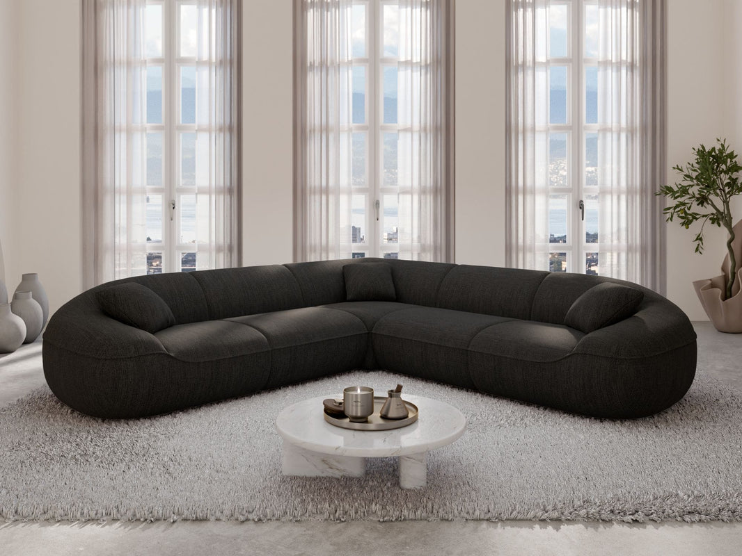 Stoff Ecksofa Solmare L-Form