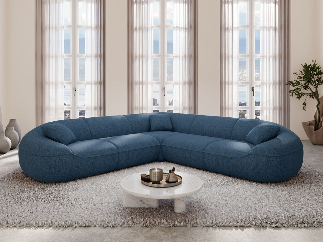 Stoff Ecksofa Solmare L-Form