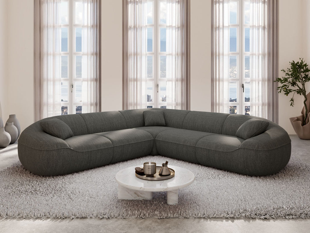 Stoff Ecksofa Solmare L-Form