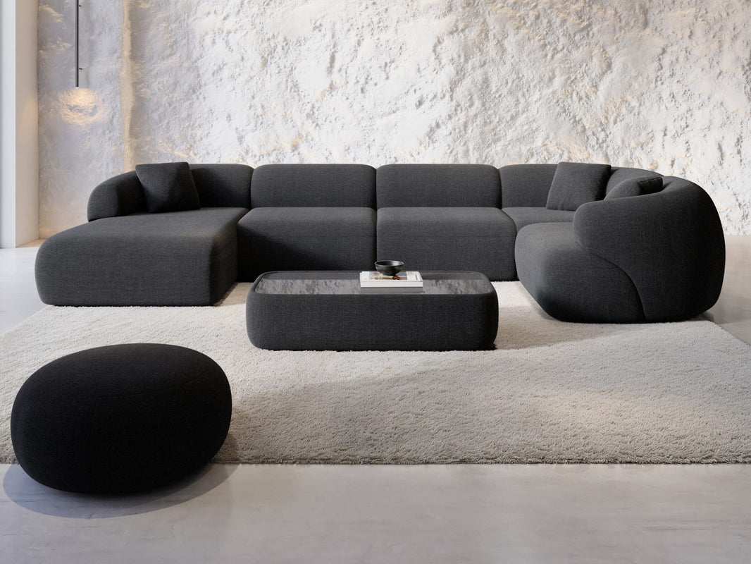 Wohnlandschaft Monteluna XL U-Form in Stoff