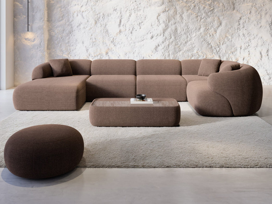 Wohnlandschaft Monteluna XL U-Form in Stoff