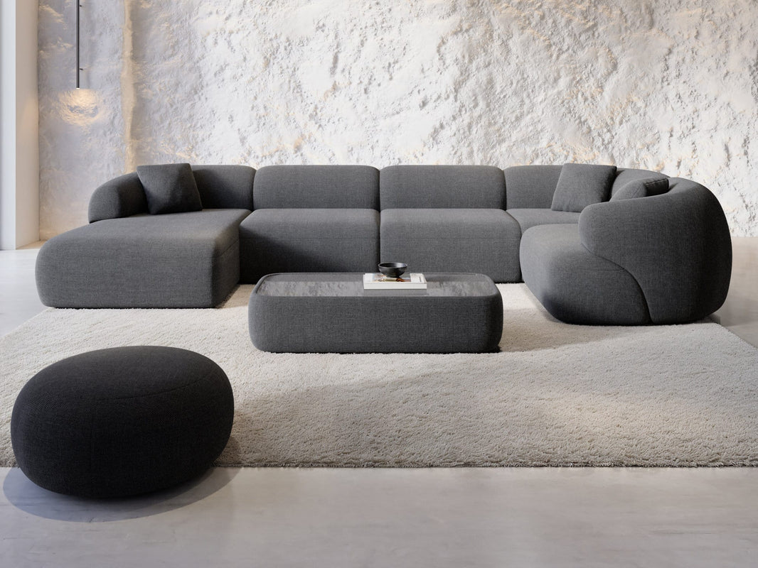 Wohnlandschaft Monteluna XL U-Form in Stoff