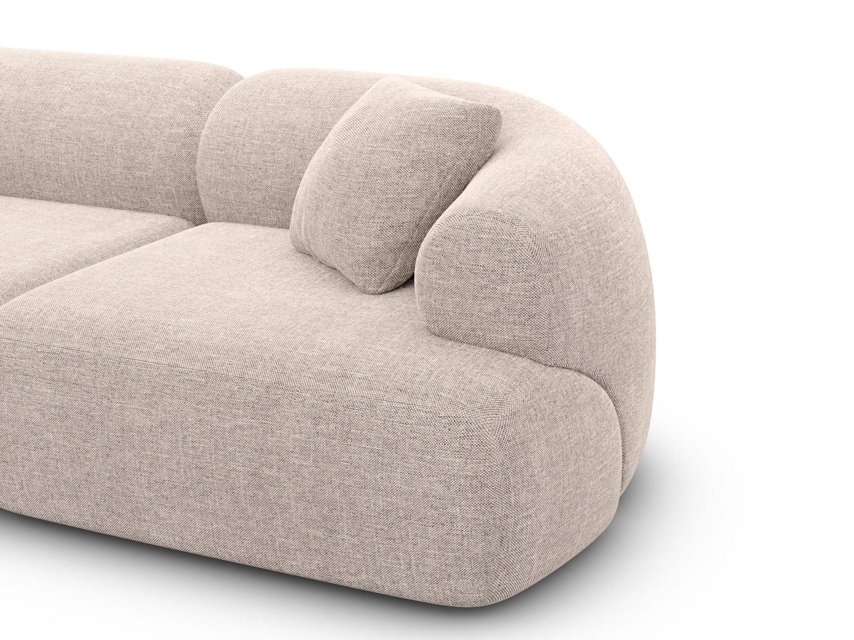 Wohnlandschaft Monteluna XL U-Form in Stoff Beige