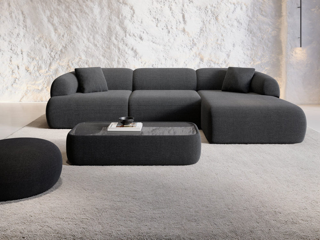 Stoff Ecksofa Monteluna L-Form