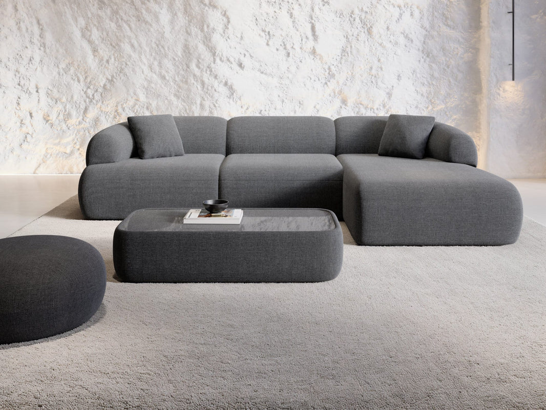 Stoff Ecksofa Monteluna L-Form